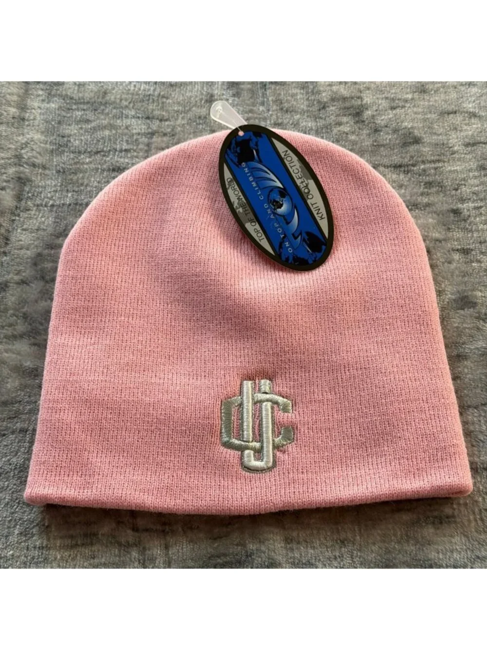 UCONN Huskies Top of the World Knit Beanie Hat Pink NCAA Officially Licensed